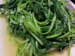 蒜蓉鸡毛菜-小河盐帮·私家菜·烤鸭(三元桥·霄云路店)