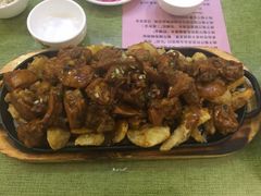 招牌板烧鸡-桃子餐厅·天津菜(红星路直营店)