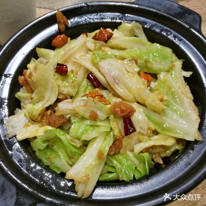 兜约·下饭菜(商城店)油渣手撕包菜图片