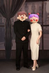 -时光纪亲子全家福照相馆(静安店母女写真父母纪念照)
