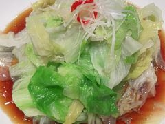 白灼西生菜-青雅中餐厅(大连金石滩绿发希尔顿度假酒店)