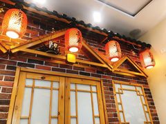 -东来菜馆•手抓海鲜家常菜•海鲜锅贴(鸽子窝店)