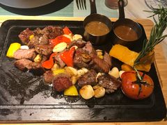 田园澳洲骰子牛肉-蜜桃花开·中西融合菜E&W(南长街店)