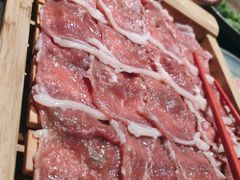 现切鲜羊上脑-老墙根涮肉·铜锅·烧烤(王四营店)