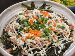 -明洞阿姨·韩式酱蟹烤肉·创意料理(三元桥店)