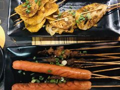碳烤羊肉串-嘎嘎鸭脑壳(金沙店)