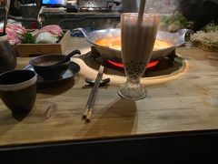 大红袍珍珠奶茶-湊湊火锅·茶憩(杭州湖滨银泰in77店)