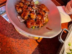 蒜香蜜汁排骨-绿茶餐厅(蓝色港湾店)