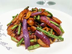 茄子烧豇豆-新海渔港·胶东海鲜家常菜·家宴(奥体中心店)