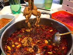 秘制招牌牛蛙锅-蛙两只美蛙鱼头火锅(恒茂店)