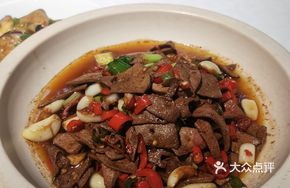 Hunan Stir-fried Pig Liver