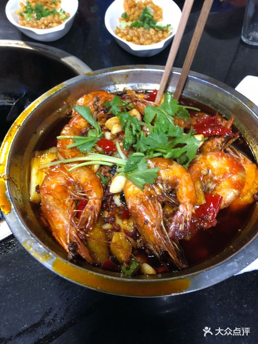 曾老幺鱼庄(长滨路店)-香辣虾图片-重庆美食-大众点评网