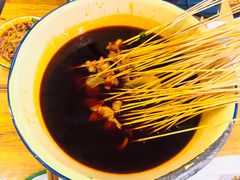 辣卤串串-拈签一笑黄牛肉辣卤串串