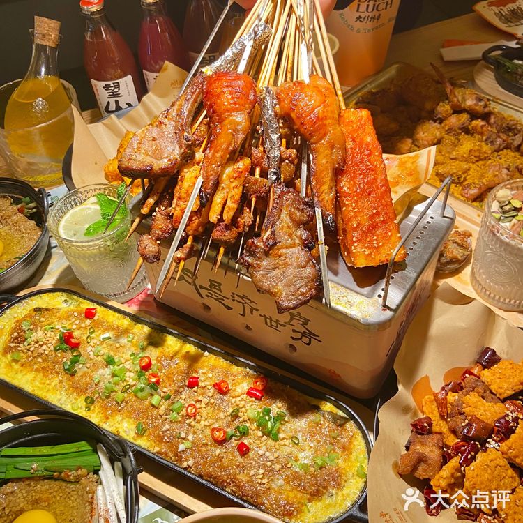 南京首店大肆撸串🔥烤串、酸奶酒可都太绝了‼️