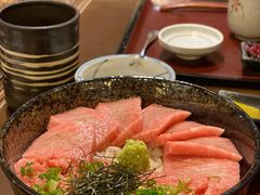 大份吞拿鱼大腩鱼蓉饭-定食Doraya(骆克道店)