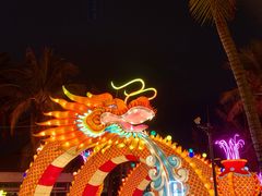 -欢乐海岸椰林沙滩-2025湾区超级灯会