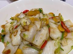 白菜炒绿豆饼-大张烙馍村(泉山店)