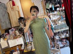 -暮晚尘香汉服旗袍