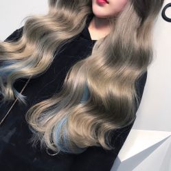 Yishen染发作品-3AM HAIR SALON烫发染发接发