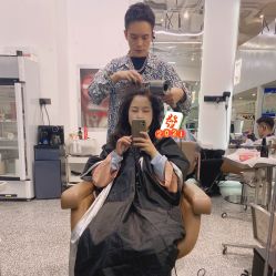 -I+造型烫发染发