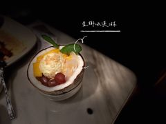 椰子冰淇淋-金椰壳· 大厨新加坡菜(壹方城店)