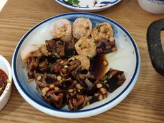 腊八蒜烧肥肠-金豆角砂锅焖面(安贞店)