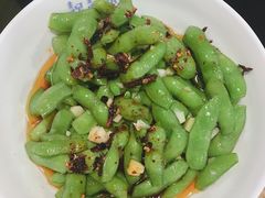 脆爽凉拌毛豆-靓靓蒸虾(中山里店)