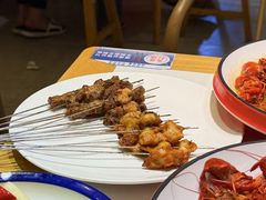-龚海宝· 烧烤· 羊肉原切挂糊更好吃(庄市店)