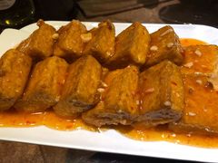 金牌蛋豆腐-刘胖子家常菜·蹄花焖藕(中南店)