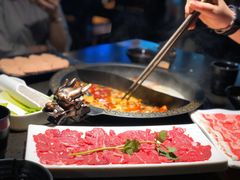 一次用油老火锅-锅说大脸毛肚重庆老火锅(佐阾店)