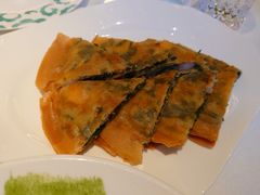 鲜虾韭菜飞饼-桂满陇·海市蜃楼·黑金(国金店)