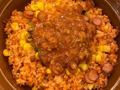 香肠蘑菇烤饭-萨莉亚意式餐厅(国展天虹店)