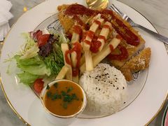 炸猪排-Lilliput粒粒堡亲子餐厅(置汇旭辉店)
