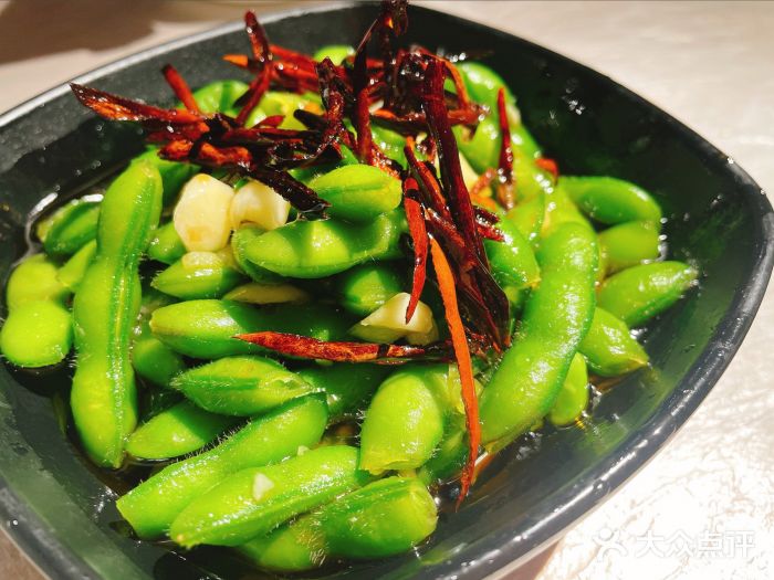 巴厘龙虾·榜首油焖大虾(洞庭·艺术洋房店)毛豆图片
