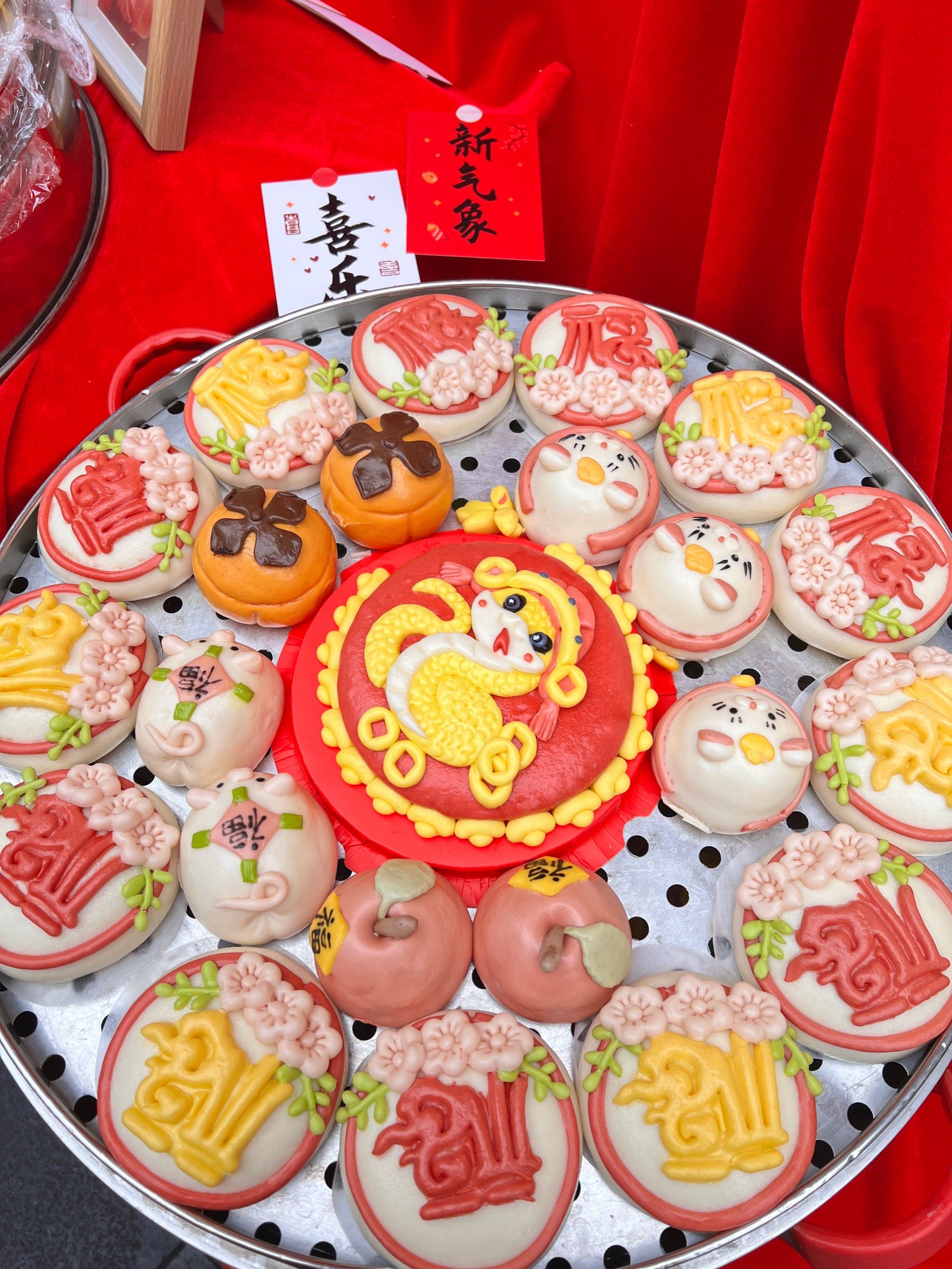 贵阳……见者发财!可可爱爱的花样馒头绝了