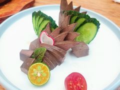 秘制猪肝-渝半城经典川粤菜(重庆天地店)