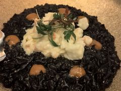 帝王蟹墨鱼汁饭-Osteria Garden 生蚝花园餐厅(原进贤路店)