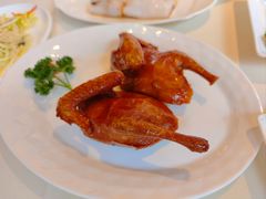 玻璃脆皮乳鸽-利苑酒家(金宝店)