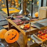 成都万圣节氛围烤肉🎃第一次吃烤柿子