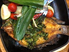 香茅草烤罗非鱼-云海肴·云南小炒·汽锅鸡(天津国金汇店)