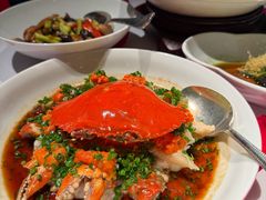 两头乌肉碎蒸膏蟹-悦轩中餐厅·高空江景·杭州柏悦酒店