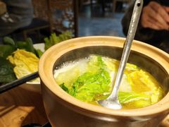 鸡汤青菜打边炉-火候轩品质湘菜·私厨(市府店)