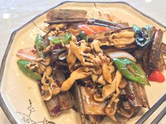 豉汁炒圣子皇-崖口红树林海鲜餐厅