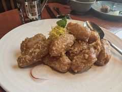 高邮咸蛋炒南瓜-镇江苏宁万豪酒店-苏筵中餐厅