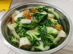 青菜烧油渣-八八餐厅(升州路店)