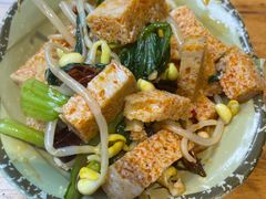 豆芽拌面筋-悦屋老板娘的烤肉店(紫薇田园店)