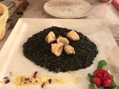 墨鱼烩饭-奥斯特牛排馆(圣母百花大教堂)
