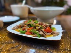 小炒黄牛肉-阿鹏故事云南野生菌火锅(人民路店)