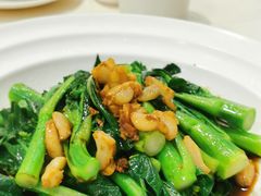 菜心炒鸡杂-九记路边鸡(滨江路店)