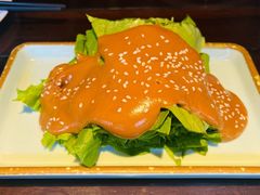 麻酱油麦菜-江边城外烤全鱼(方庄店)